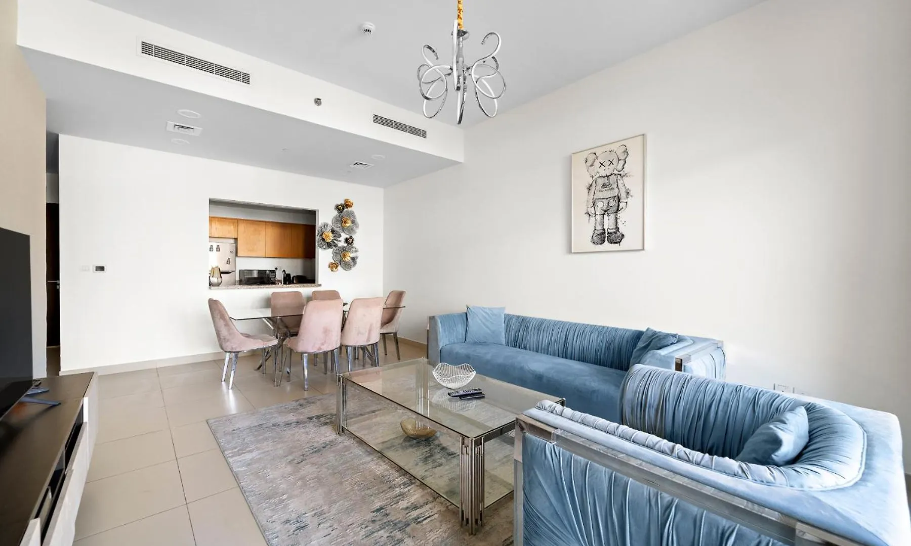 2Br Plus Maid Bellevue Tower 1, Burj Khalifa View Apartment Dubai