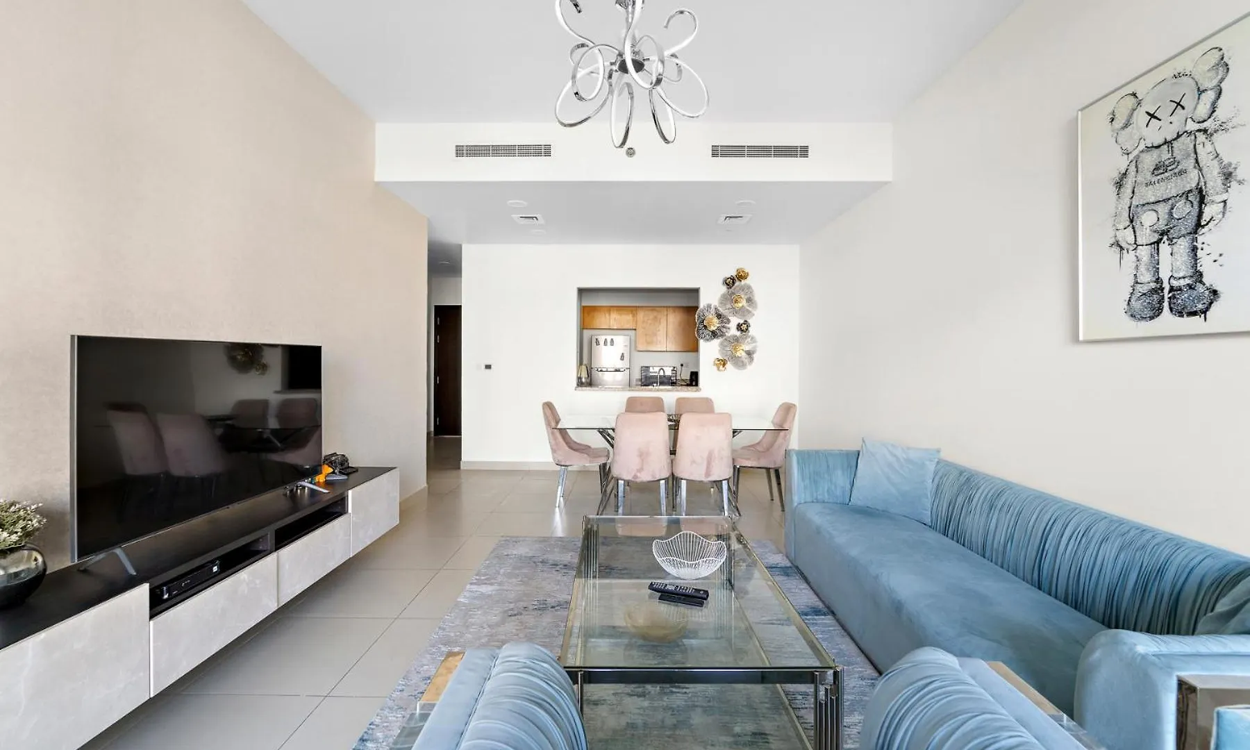 2Br Plus Maid Bellevue Tower 1, Burj Khalifa View Apartment Dubai